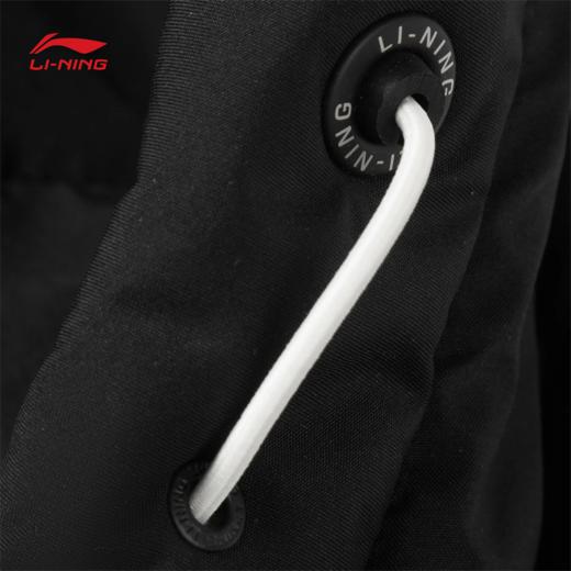 李宁女子保暖防泼水鸭绒短羽绒服AYMV198 商品图9