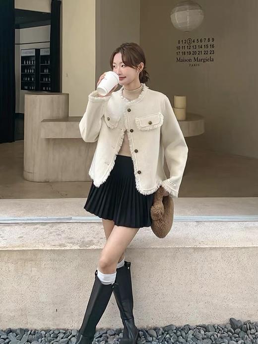 Gesamy格桑米小香拉毛羊毛大衣25W-G2573 商品图4