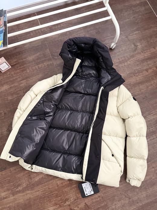 蒙口黑武士三色抗风防水浮雕门禁羽绒服 商品图6