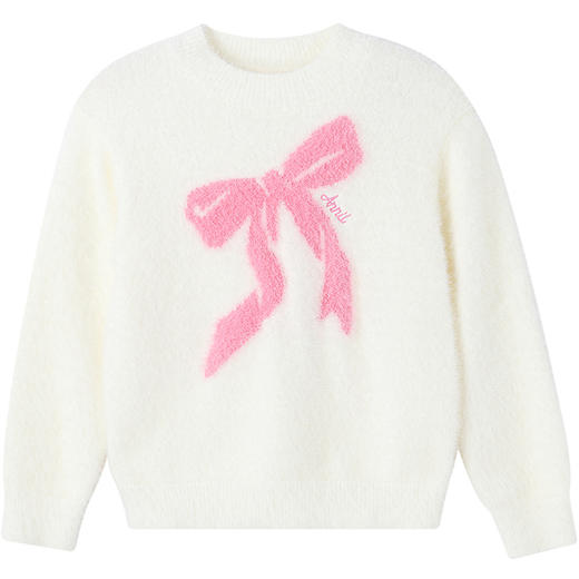 【实体店同款】女童长袖针织衫冬季新款安奈儿童装AG544066 商品图7