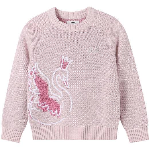 【实体店同款】女童长袖毛衫冬季新款安奈儿童装AG544064 商品图5