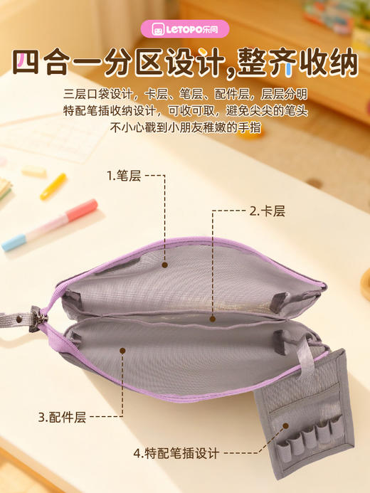 【开学季】 乐同学霸笔袋 商品图3