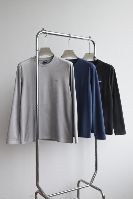 H.B 双面德绒 圆领长袖打底 CX243 商品图5