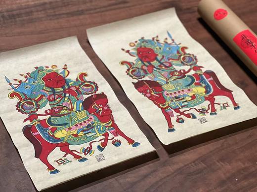 《关公武门神与天官大帝赐福》 商品图1