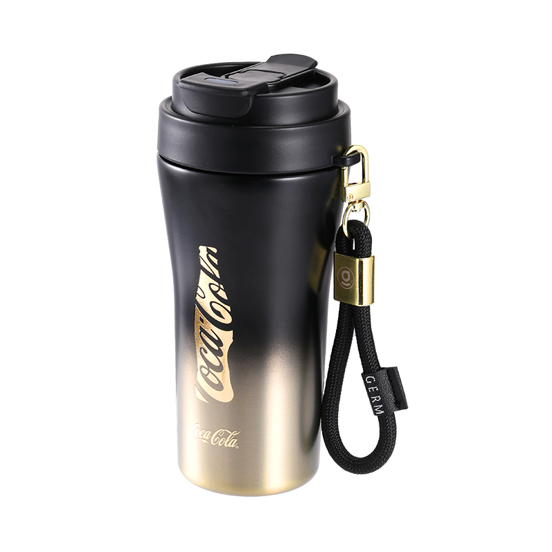 GE-CK25AW-B175系列 可口可乐联名款掌趣保温杯