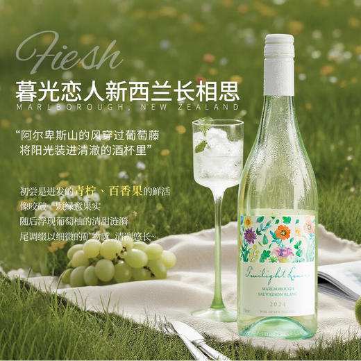 【马尔堡长相思】暮光恋人新西兰长相思 进口干白葡萄酒 13%vol 商品图4