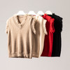 告别单调~100纯山羊绒背心小众设计感内搭马甲女无袖上衣 商品缩略图2