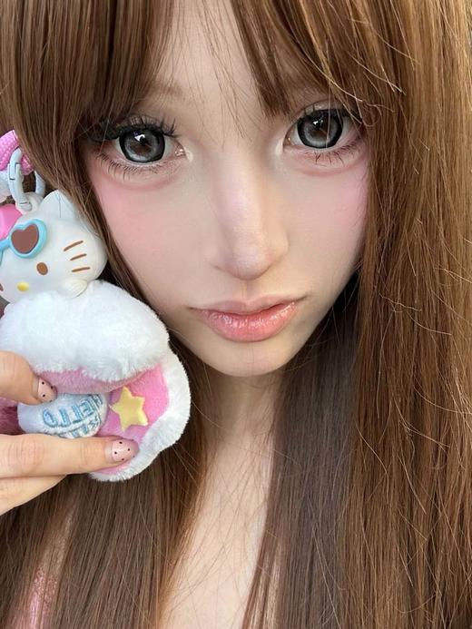 Hanawink 半年抛 甜心暴击灰 直径14.5mm着色14.4mm 商品图7