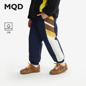 【MQD】童装男童加厚夹棉休闲裤冬装儿童中大童宽松学院棉裤
