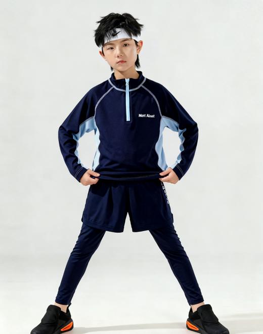 🔥老客户抢疯了‼️秋冬儿童拼色德绒【7A抗菌远红外速热打底衫系列合集】来了❤️舒服炸了 💥 上身超舒适，入秋最推荐‼️性价比绝绝子的儿童打底衫  商品图3