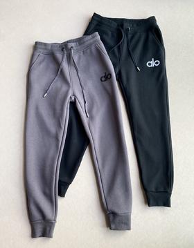 D111723冬日松弛感户外休闲百搭加绒保暖卫裤男款