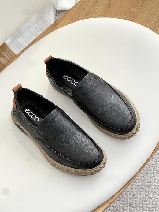 Ecco爱步休闲真皮男鞋 商品图0