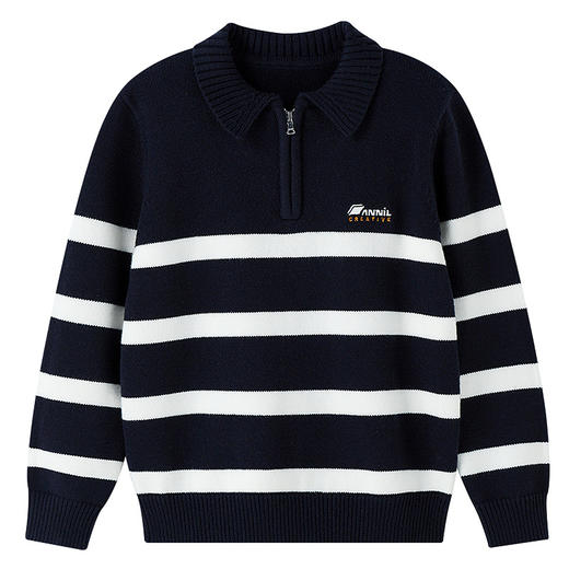 【实体店同款】男童翻领针织衫冬季新款安奈儿童装AB544045 商品图6