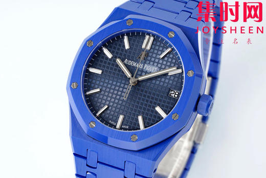 爱彼 APS皇家橡树15500系列 皇家橡树全陶瓷 15500陶瓷壳 蓝陶瓷 男士腕表 新到货，凭借陶瓷材质与Cal.4302一体机 商品图2