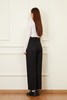 HAYES 黑色简约直筒阔腿裤子 21559 商品缩略图4