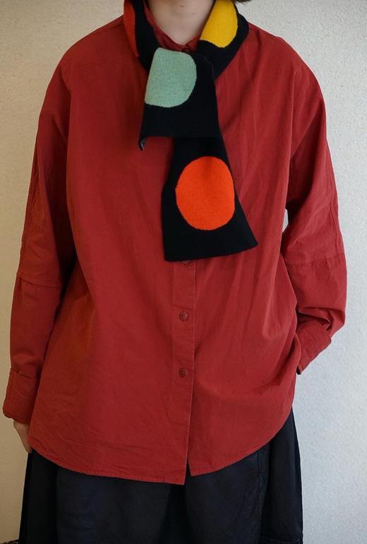 Casey Casey纸棉番茄红衬衣 商品图6