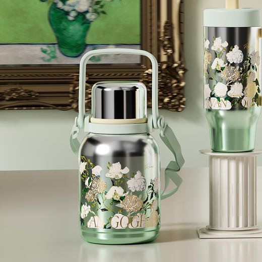 GE-MET25AW-DB207 GERMXTHE MET致敬梵高系列提手保温壶 商品图4