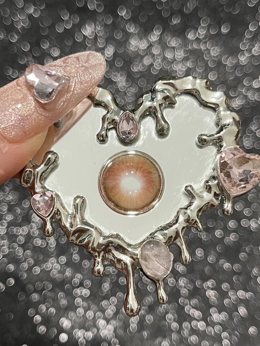 EggUncle Lens旗下 ·低像素可可&镭射泡泡糖｜14.5mm白狮参考着色中大直径 半年抛 2片 商品图1