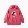 【MQD】童装女童卫衣2025春季新款连帽儿童扎染印花兔子时尚粉色上衣 商品缩略图5