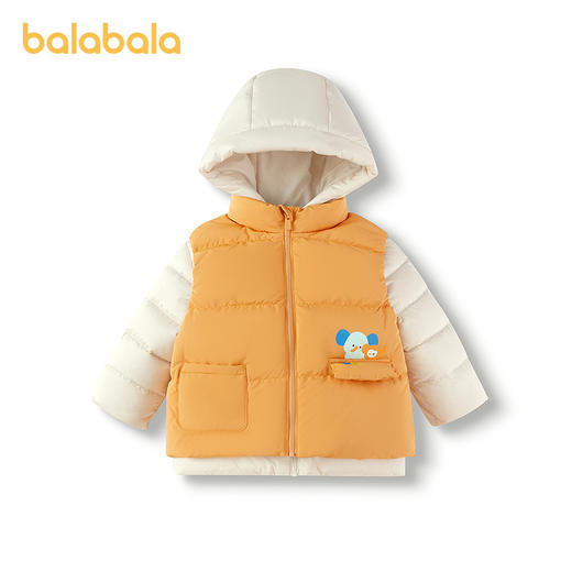 巴拉巴拉童装宝宝羽绒服男童两件套2025新款冬装外套 商品图4