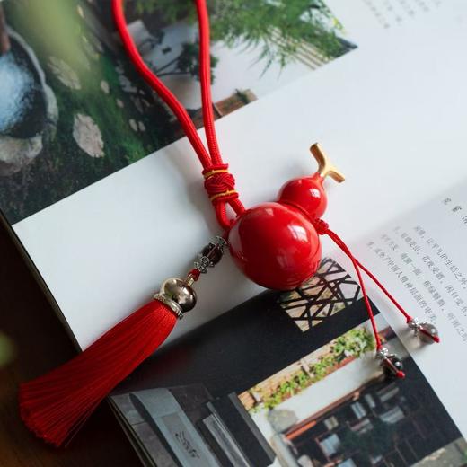 【632优选】景德镇制 葫芦车饰-SH1136 商品图2