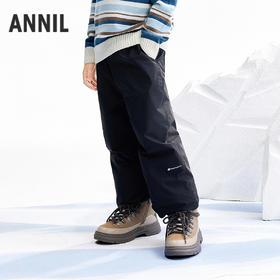 【实体店同款】男童全腰梭织羽绒裤冬季新款安奈儿童装AB546053