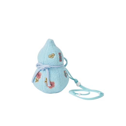 大英博物馆 东方梦境系列 毛绒葫芦大吉刺绣挂件-蓝色 商品图4