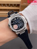 GR百达翡丽 运动系列鹦鹉螺5724霸道总裁 PP5724GR 牛仔蓝方钻 T钻圈 男士腕表 商品缩略图8