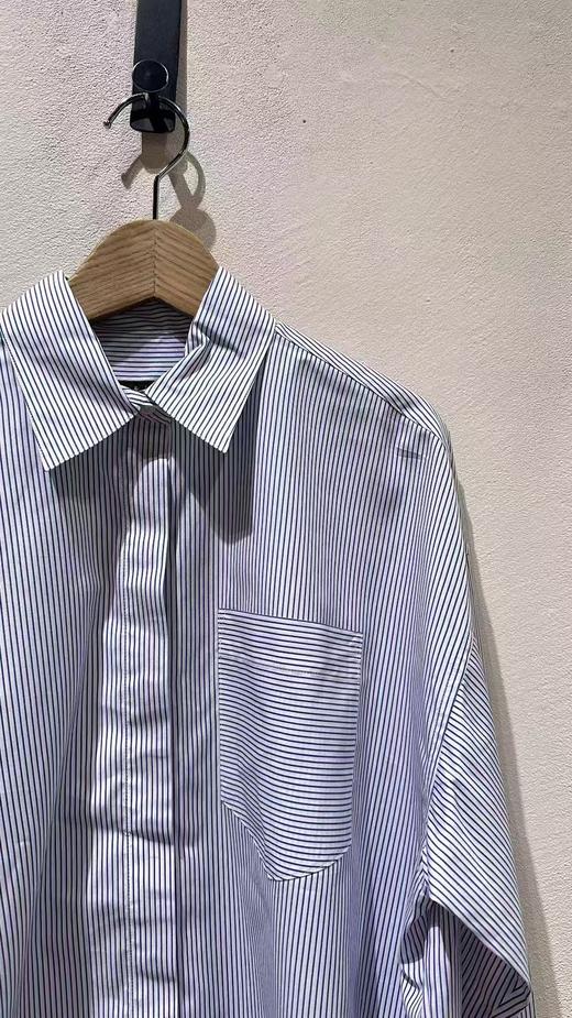 女款条纹长袖衬衫LA 商品图2