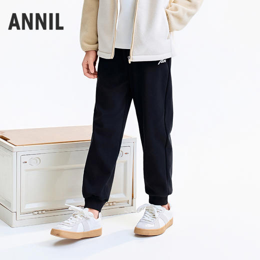 【实体店同款】男女童全腰针织单裤秋季新款安奈儿童装AM536006 商品图1