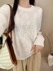 Gesamy格桑米前片绣花圆领毛衣25W-2568 商品缩略图0