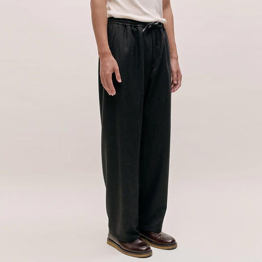 A KIND OF GUISE SAMURAI TROUSERS 意大利羊毛宽松直筒裤 商品图0