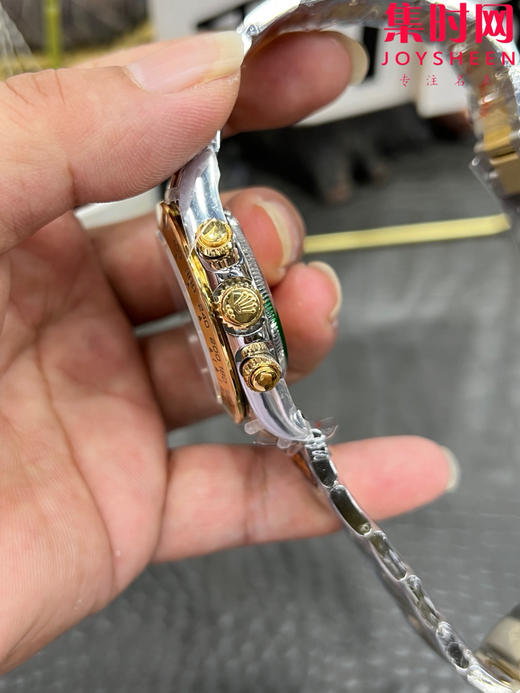 劳力士新款 QF配重版 重量180克+ 迪通拿间金款配重版 4131机 男士腕表 商品图5