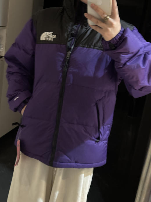 北家拼色保暖700蓬羽绒含羽绒冬季立领棉服 商品图2