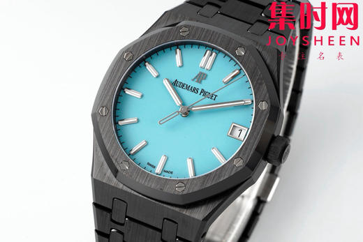 爱彼 APS皇家橡树15500系列 皇家橡树全陶瓷 15500陶瓷壳 黑陶瓷 蒂芙尼蓝 男士腕表 新到货，凭借陶瓷材质与Cal.4302一体机 商品图2