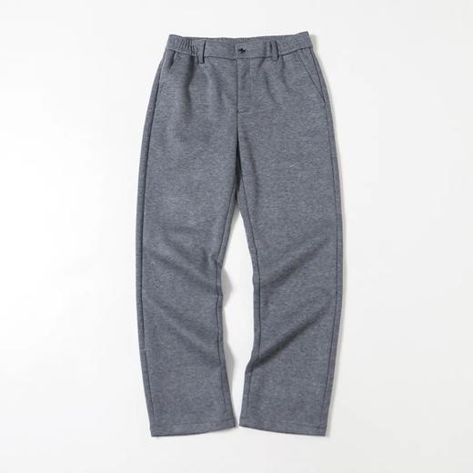 D111702绵羊毛混纺轻商力秋冬厚款男士简约纯色百搭小直筒休闲长裤 商品图12