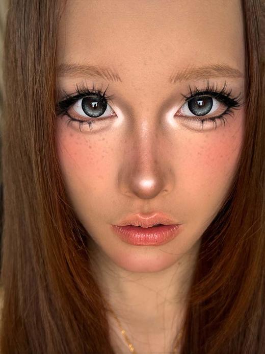 Hanawink 半年抛 银河日记 直径14.5mm着色14.3mm 商品图8