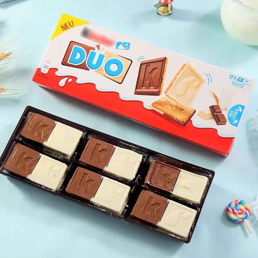 健达DUO牛奶巧克力饼干150g 商品图1