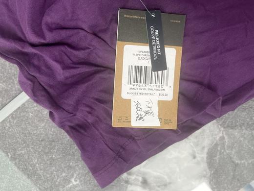 瑕疵THE NORTH FACE/北面 女士经典款纯棉后背LOGO印花短袖T恤 商品图2