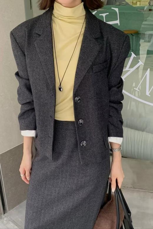 Le Malene 高级感气质通勤羊毛西装套装 21572 商品图2