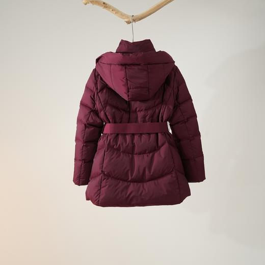 西子/【鸿姿】松花江90白鹅绒定制面料发热连帽羽绒服/YRYF0404 商品图3