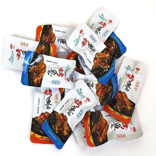 【宜昌助农馆】老巴王烤鱼尾160g香辣味、烧烤味 商品图3