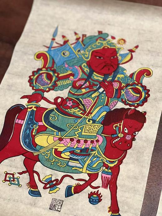 《关公武门神与天官大帝赐福》 商品图3