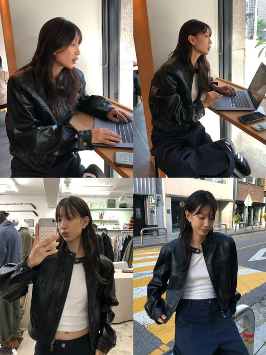 Gesamy格桑米仿小羊皮皮衣25W-G323 商品图0