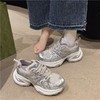 【韩系轻便松糕厚底老爹鞋】女2025新款跑步系带网纱运动休闲鞋女 商品缩略图2