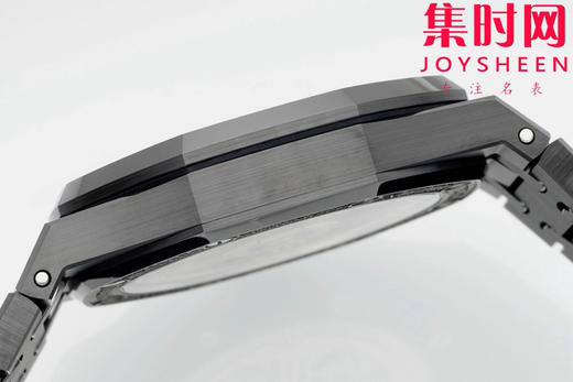 爱彼 APS皇家橡树15500系列 皇家橡树全陶瓷 15500陶瓷壳 黑陶瓷 太阳花 笑脸花朵盘 男士腕表 新到货，凭借陶瓷材质与Cal.4302一体机 商品图7