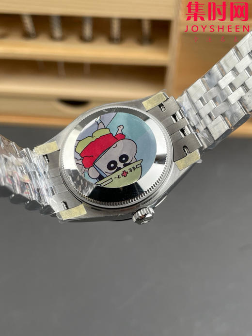 细节决定成败—新款劳力士 ARF日志型系列31mm ARF日志31女款 蚝式日志型 灰盘钻面 灰钻（寓意会赚） 女士腕表 商品图9