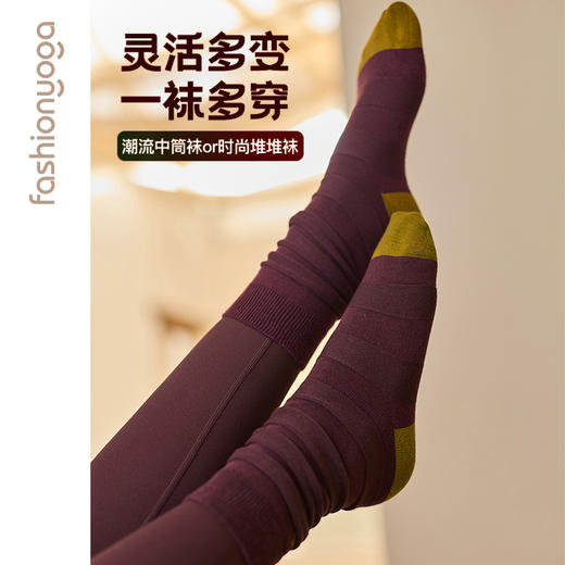 FW039毛毛虫弹力棉袜 商品图3