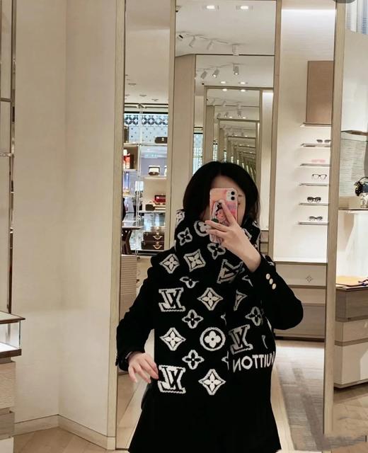 驴家  撞色羊毛围巾（DSX） 商品图6