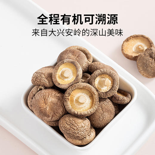 方家铺子 袋装有机金钱菇120g 菇肉厚实 有机认证 48小时发货 商品图3